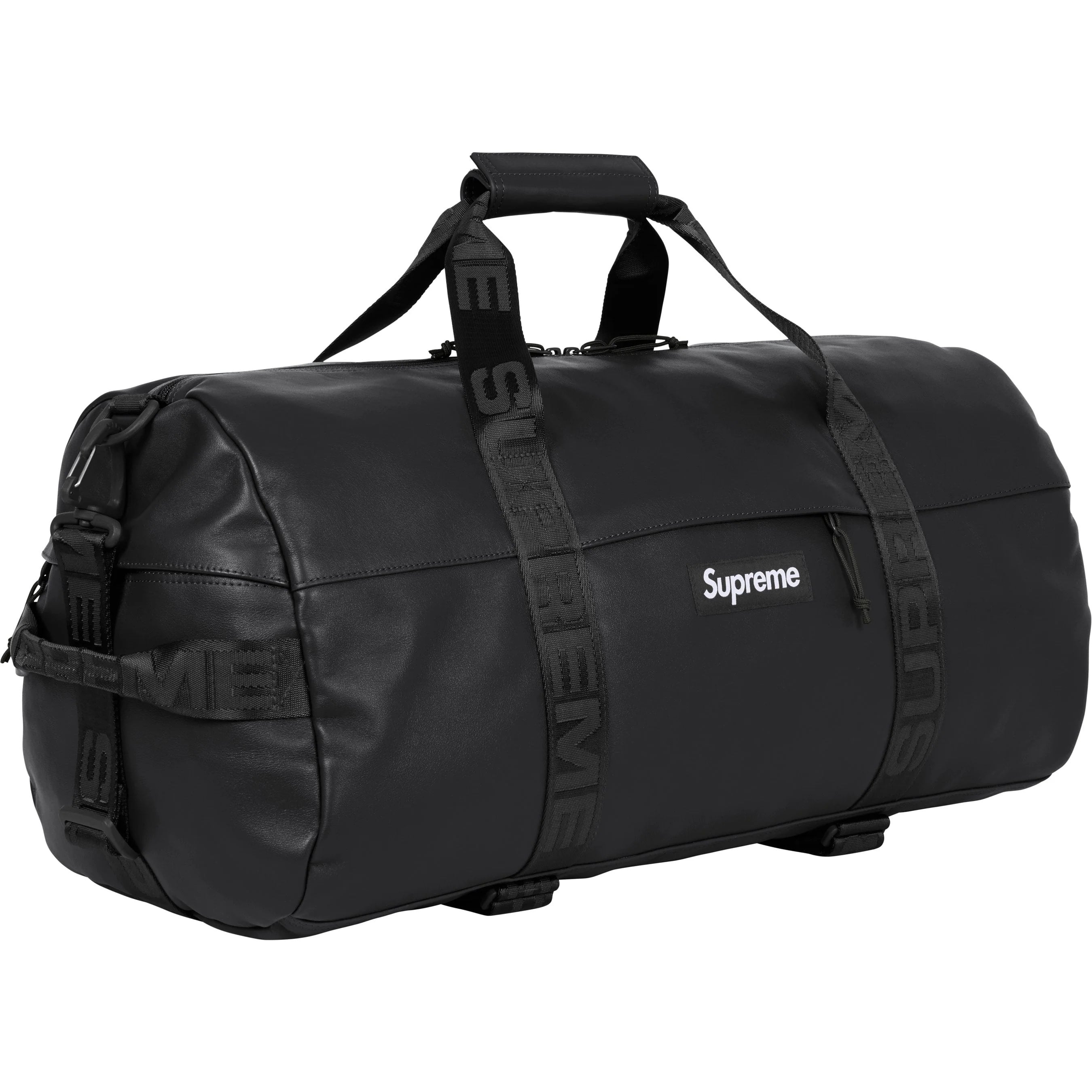 Leather Duffle Bag view 7